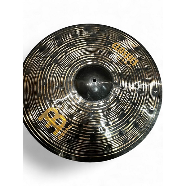 Used MEINL 22in CLASSIC CUSTOM DARK CRASH-RIDE Cymbal