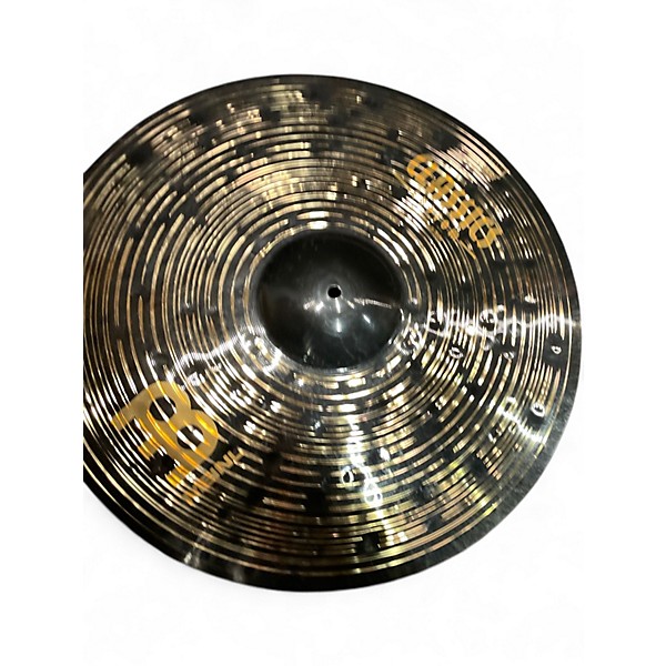 Used MEINL 22in CLASSIC CUSTOM DARK CRASH-RIDE Cymbal