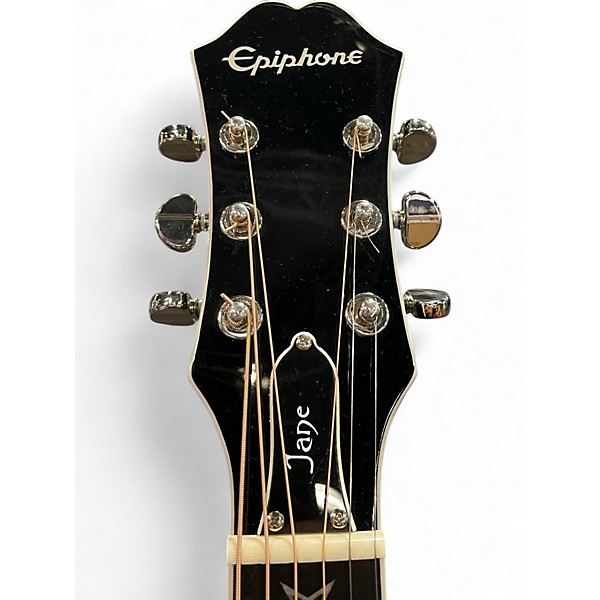 Used Epiphone Dave Navarro Signature Black Acoustic Electric