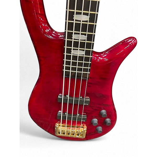 Used Spector Euro5 LX CUSTOM Red Electric Bass Guitar