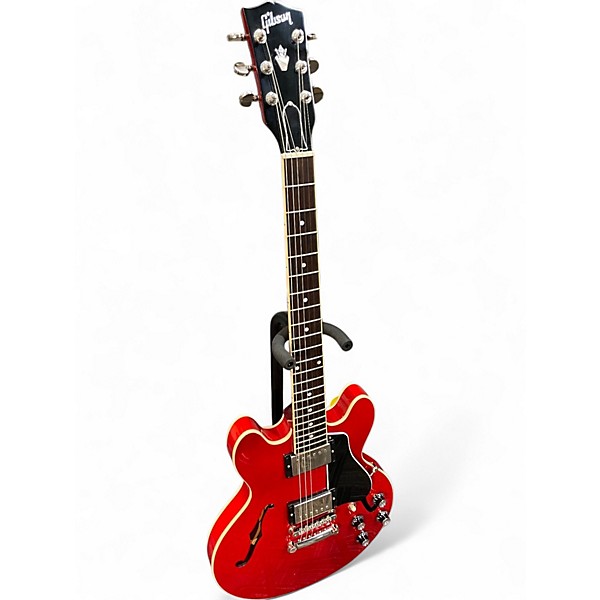 Used Gibson ES339 Red Hollow Body Electric Guitar