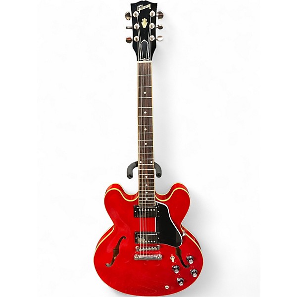Used Gibson ES 335  Red Hollow Body Electric Guitar