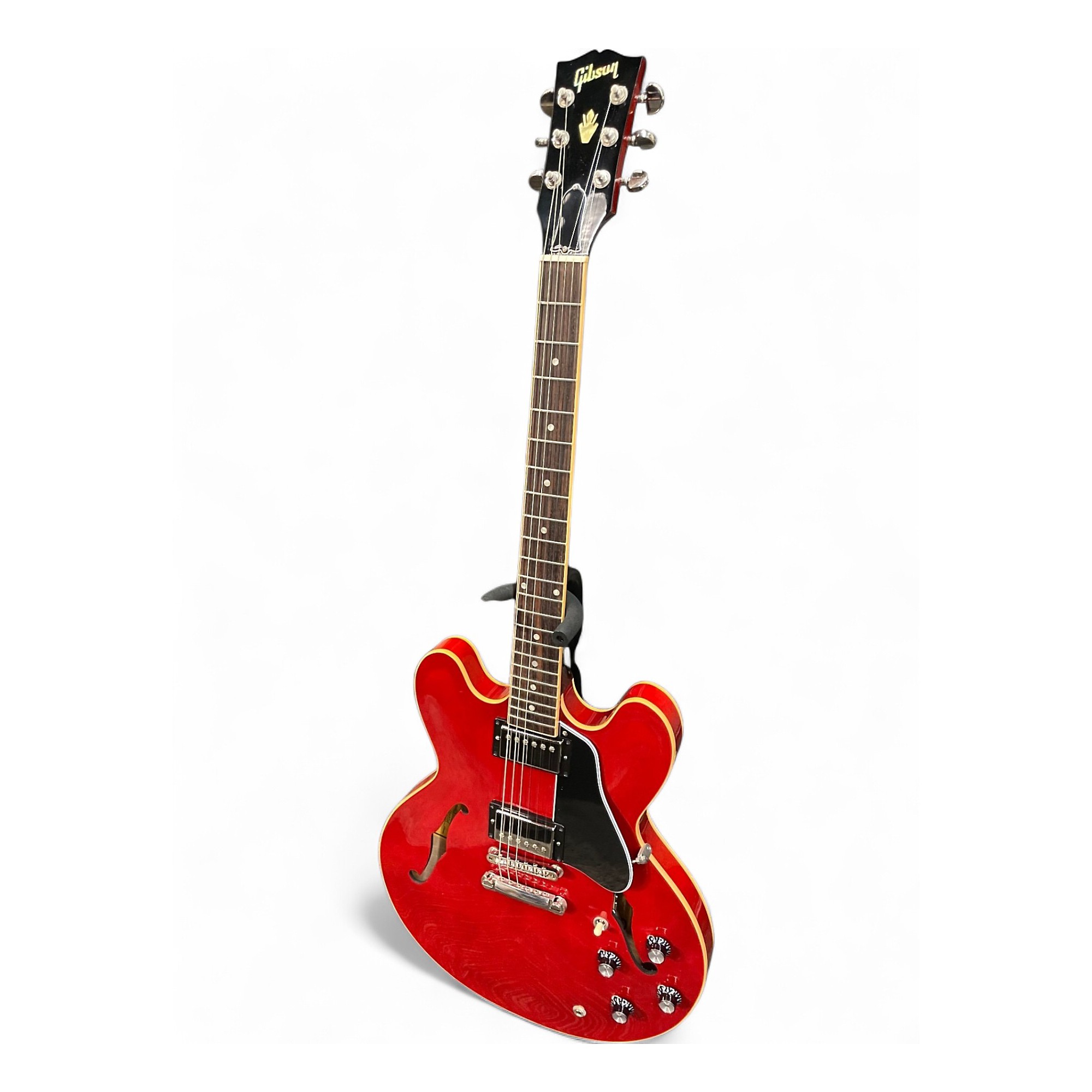 ES-335 レッド 2013 Gibson ES-335 Satin Cherry -SUPER CLEAN- | Guitar Chimp