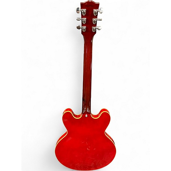 Used Gibson ES 335  Red Hollow Body Electric Guitar