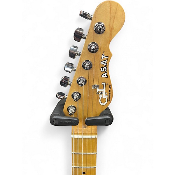Used G&L ASAT Fullerton Deluxe Butterscotch Blonde Solid Body Electric Guitar