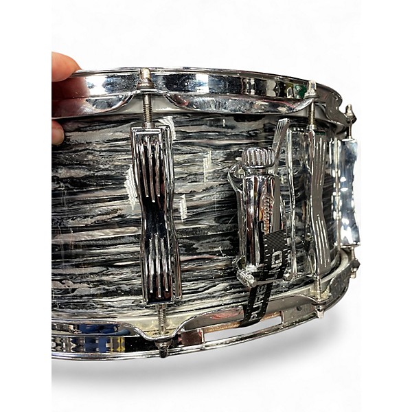 Used Ludwig 14X6.5 Legacy Black Oyster Drum