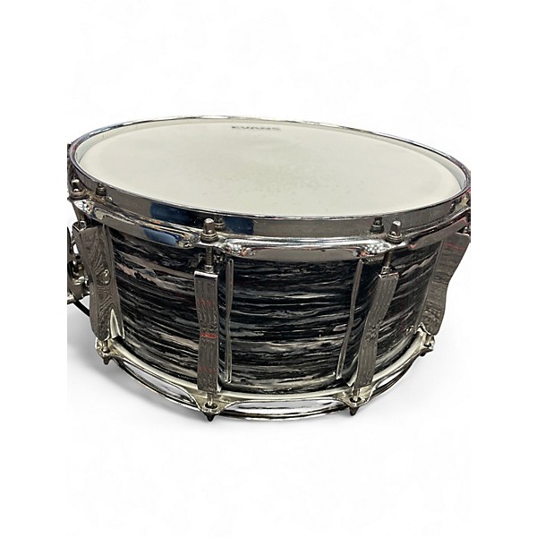Used Ludwig 14X6.5 Legacy Black Oyster Drum