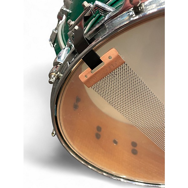 Used Yamaha 4 Piece Custom Absolute Emerald Mist Drum Kit