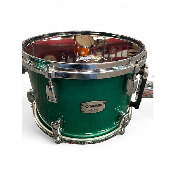 Used Yamaha 4 Piece Custom Absolute Emerald Mist Drum Kit