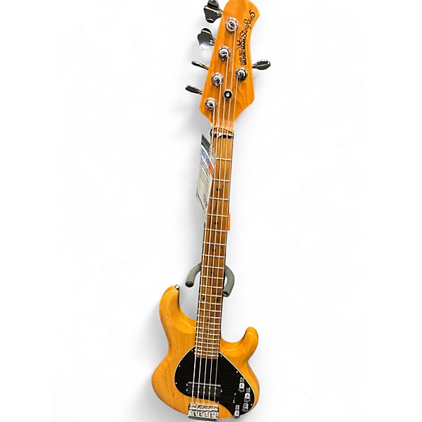 Used Ernie Ball Music Man Stingray 5 H Natural Electric Bass Guitar