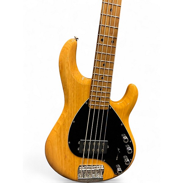 Used Ernie Ball Music Man Stingray 5 H Natural Electric Bass Guitar