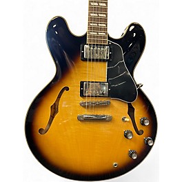 Used Gibson ES345 Vintage Sunburst Hollow Body Electric Guitar