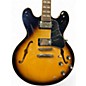 Used Gibson ES345 Vintage Sunburst Hollow Body Electric Guitar thumbnail