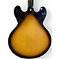 Used Gibson ES345 Vintage Sunburst Hollow Body Electric Guitar