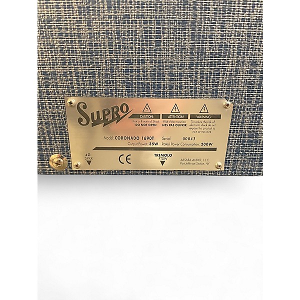Used Supro CORONADO 2X10 Tube Guitar Combo Amp