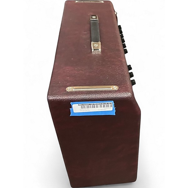 Used Fender 1965 Reissue Deluxe Reverb 22W Limited Edition Wine Red Tube Guitar Combo Amp