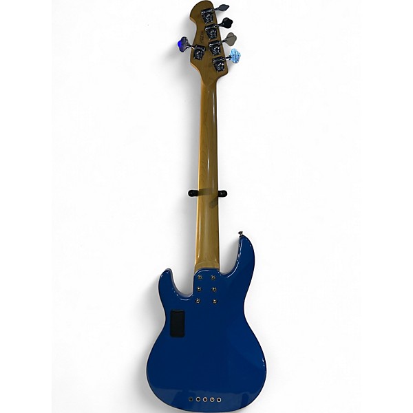 Used Harley Benton PRO SERIES Blue Electric Bass Guitar