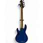 Used Harley Benton PRO SERIES Blue Electric Bass Guitar
