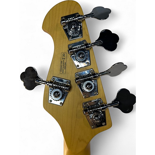 Used Harley Benton PRO SERIES Blue Electric Bass Guitar