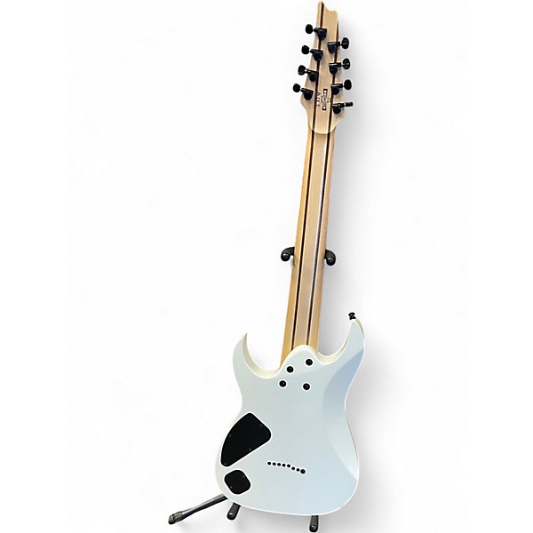 Used Ibanez RG8 8 String WHITE Solid Body Electric Guitar