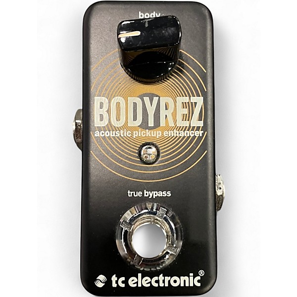 Used TC Electronic Bodyrez Acous Acoustic Enhancer Effect Pedal