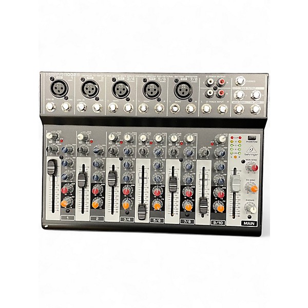 Used Behringer Xenyx 1002B 5-Channel Unpowered Mixer
