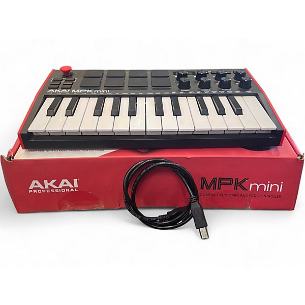 Used Akai Professional MPK Mini MIDI Controller