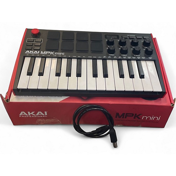 Used Akai Professional MPK Mini MIDI Controller