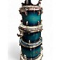 Used TAMA 7 Piece Superstar Classic Blue Lacquer Burst Drum Kit
