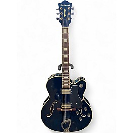 Used DeArmond X155 Black Hollow Body Electric Guitar