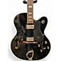 Used DeArmond X155 Black Hollow Body Electric Guitar