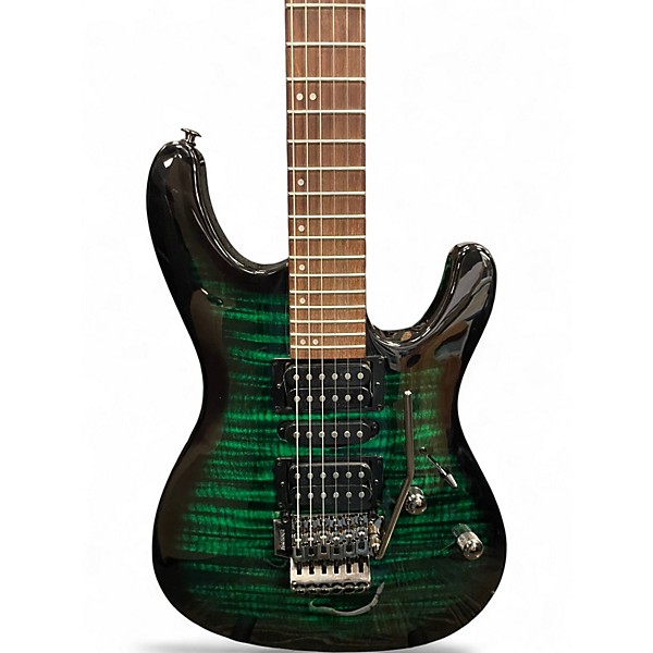 Used Ibanez KIKOSP3 Kiko Loreiro Signature Emerald Burst Solid Body Electric Guitar