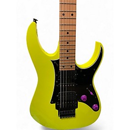 Used Ibanez RG550XHR RG Series YELLOW Solid Body Electric Guitar