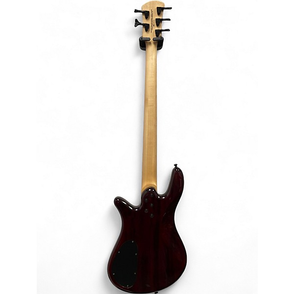 Used Spector NS PULSE 5 Black Cherry Electric Bass Guitar