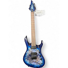 Used 2025 Jackson Pro Series Signature Chris Broderick soloist ht7p7 Transparant blue Solid Body Electric Guitar