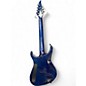 Used 2025 Jackson Pro Series Signature Chris Broderick soloist ht7p7 Transparant blue Solid Body Electric Guitar