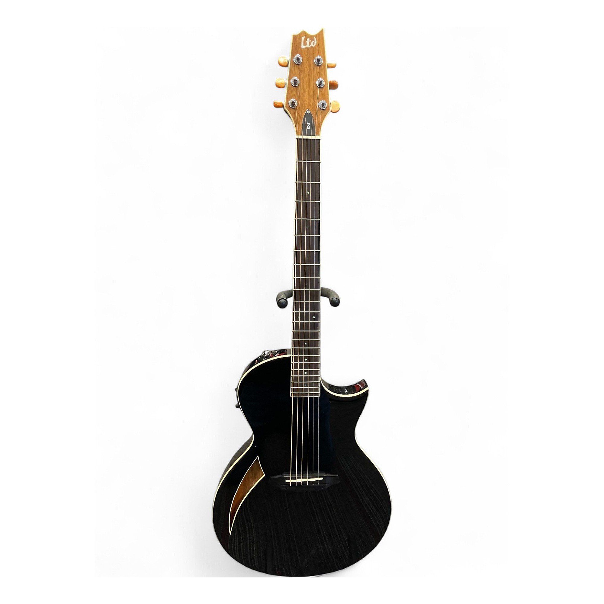 ESP Ltd TL-6N Black エレガット ESP LTD TL-6 Acoustic-electric Guitar - Black | Sweetwater