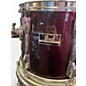 Used Pearl 4 Piece Export red Drum Kit
