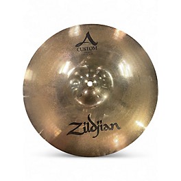 Used Zildjian 14in A Custom Hi Hat Pair Cymbal