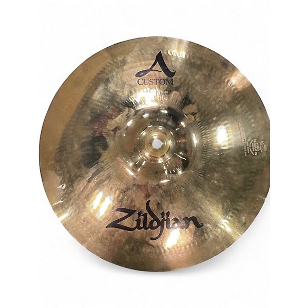 Used Zildjian 14in A Custom Hi Hat Pair Cymbal