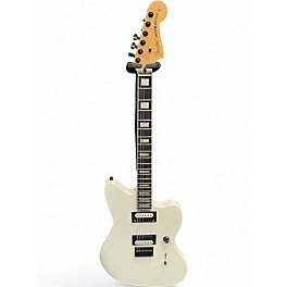 Used Fender Jim Root Signature Jazzmaster White Solid Body Electric Guitar
