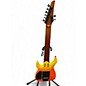 Used Legator Ninja N8EP Yellow Red Solid Body Electric Guitar