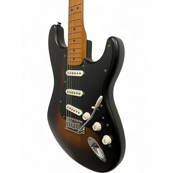 Used Squier 40TH ANNIVERSARY STRATOCASTER Tobacco Sunburst Solid Body Electric Guitar