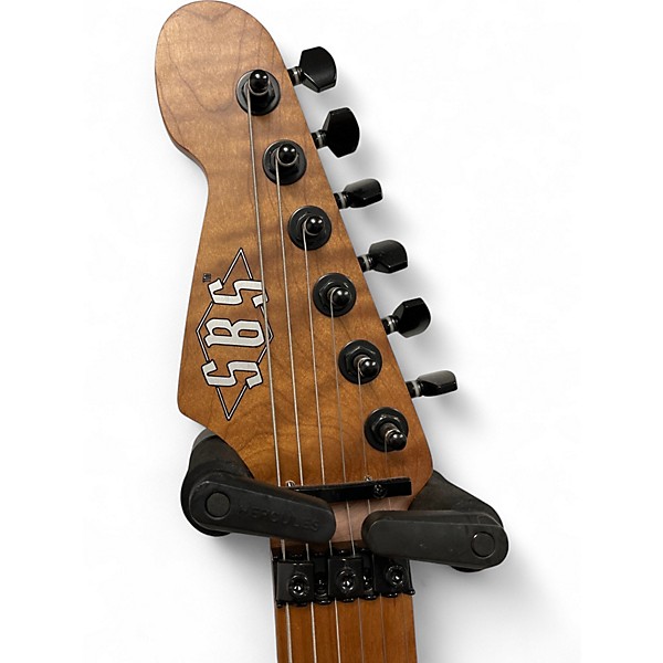 Used Steve Brown Sound VS260 VINTAGE RELIC BLACK Solid Body Electric Guitar