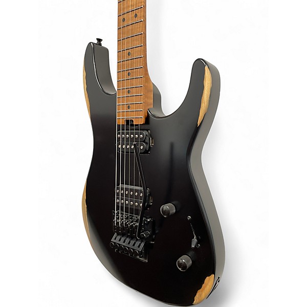 Used Steve Brown Sound VS260 VINTAGE RELIC BLACK Solid Body Electric Guitar