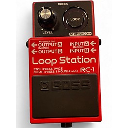 Used BOSS RC1 Loop Station Pedal