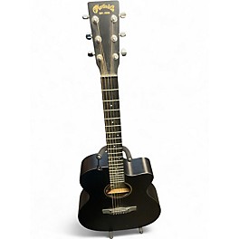 Used Martin CUSTOM X SERIES JET BLACK Acoustic Electric Guitar