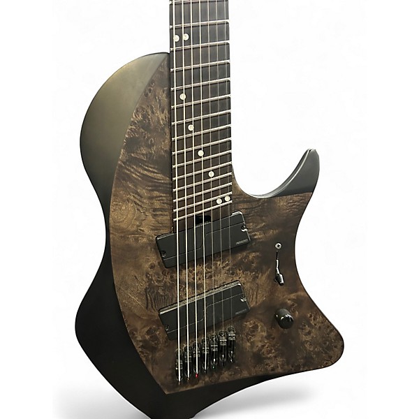 Used ABASI Larada Charcoal Burl Solid Body Electric Guitar