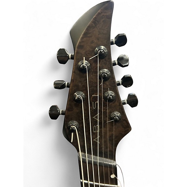Used ABASI Larada Charcoal Burl Solid Body Electric Guitar