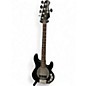 Used Ernie Ball Music Man sub bass 5 Black Electric Bass Guitar thumbnail